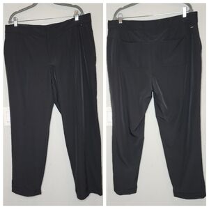 Mondetta Lined Black Performance Pants.  Women's plus size 16.